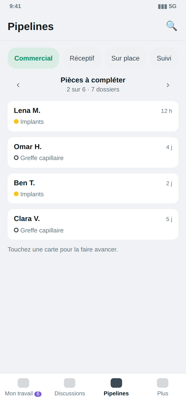 Pipelines · téléphone