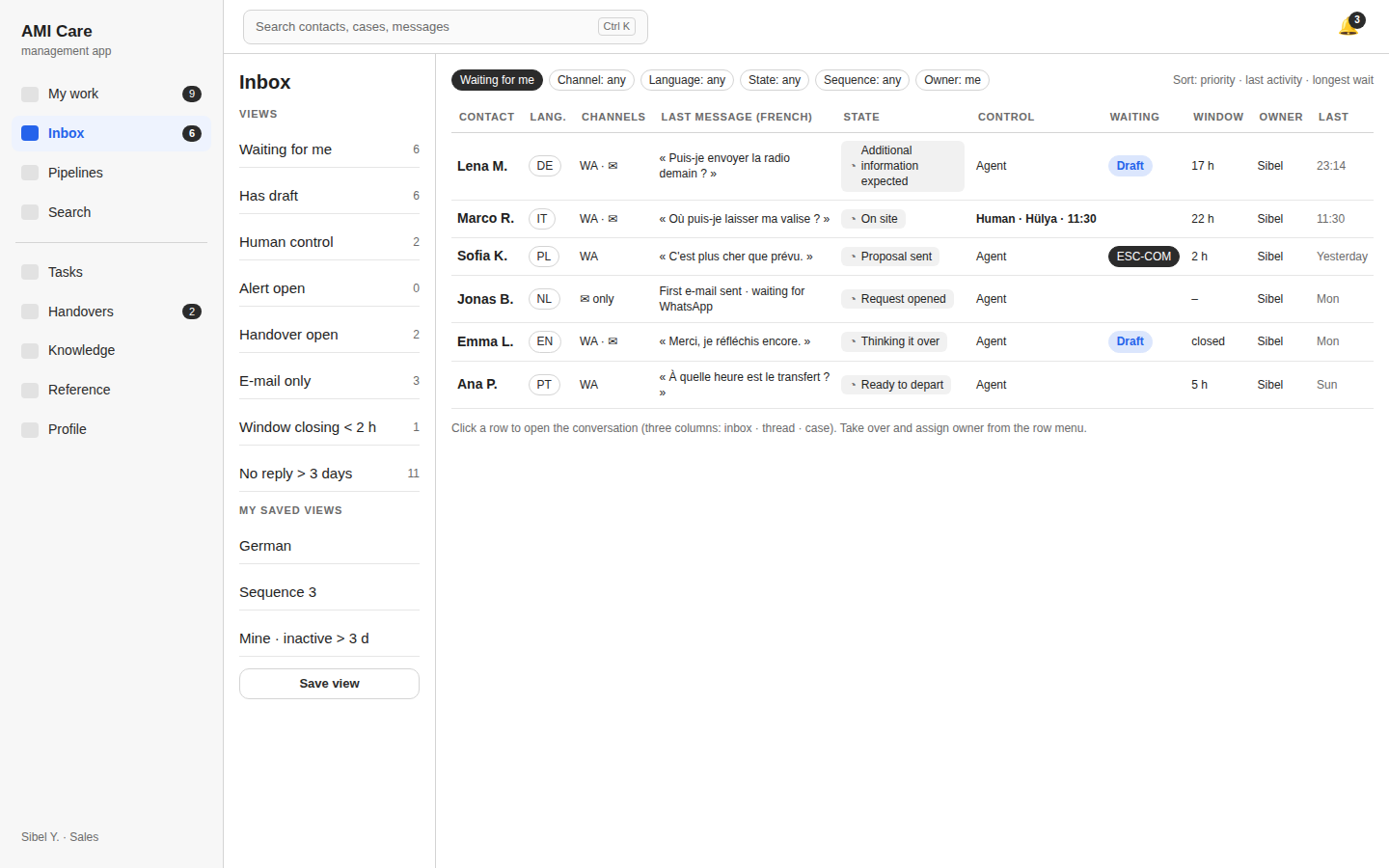 E-03 · Inbox · desktop